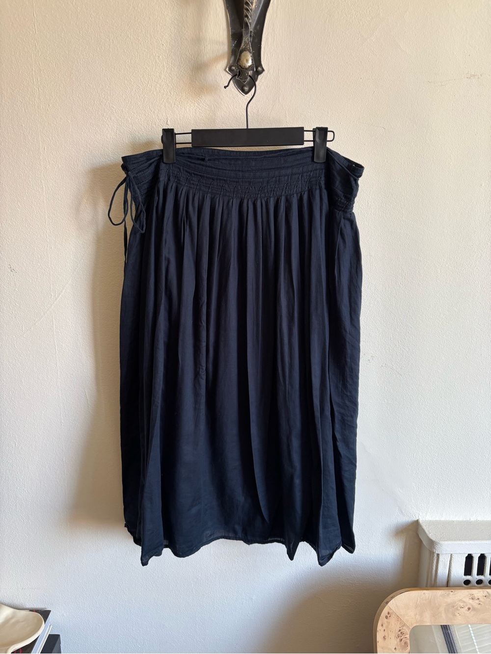 Vince midi wrap skirt